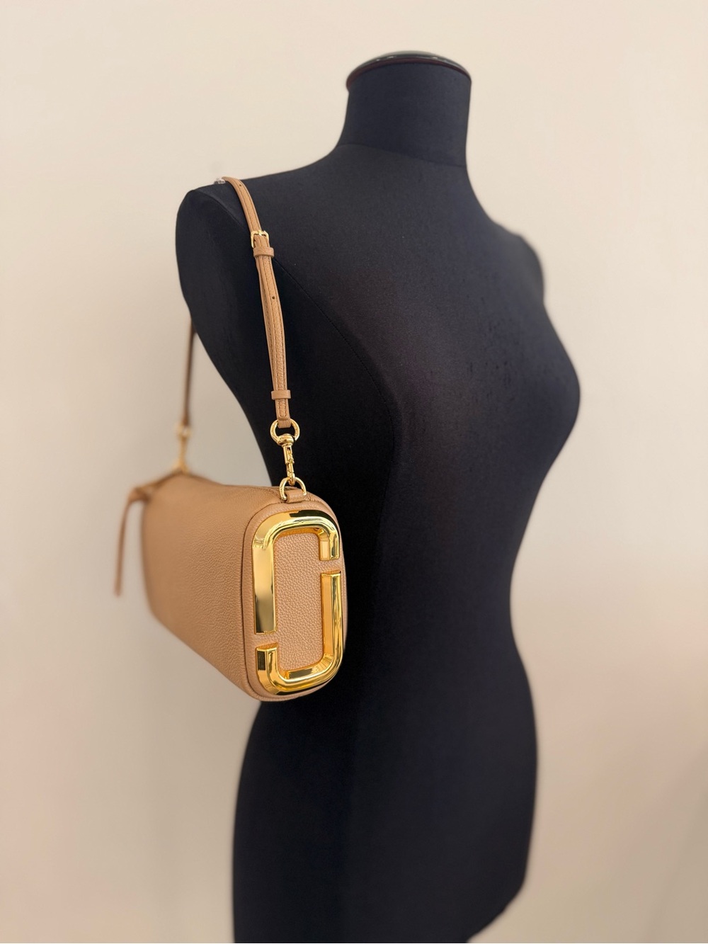 NWT Marc Jacobs snapshot shoulder bag - camel